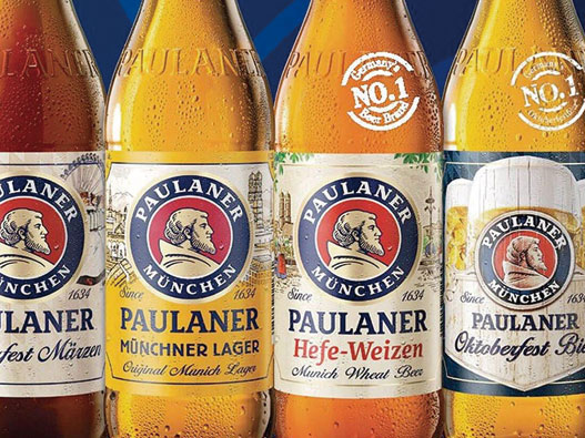 Paulaner宝莱纳logo设计含义及啤酒品牌设计理念