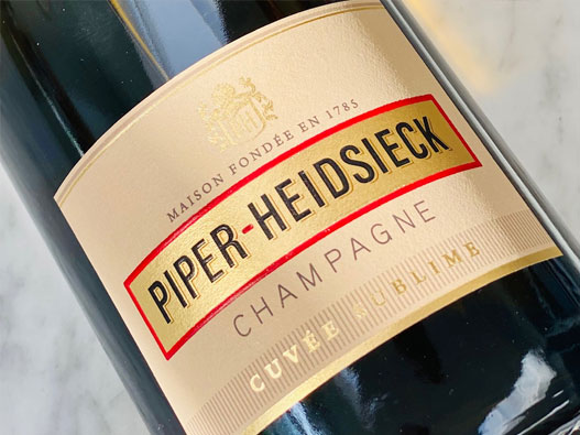 Piper-Heidsieck白雪logo设计含义及香槟品牌设计理念