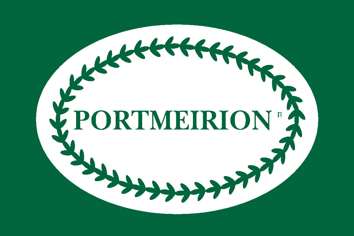 Portmeirion Hotel反白logo
