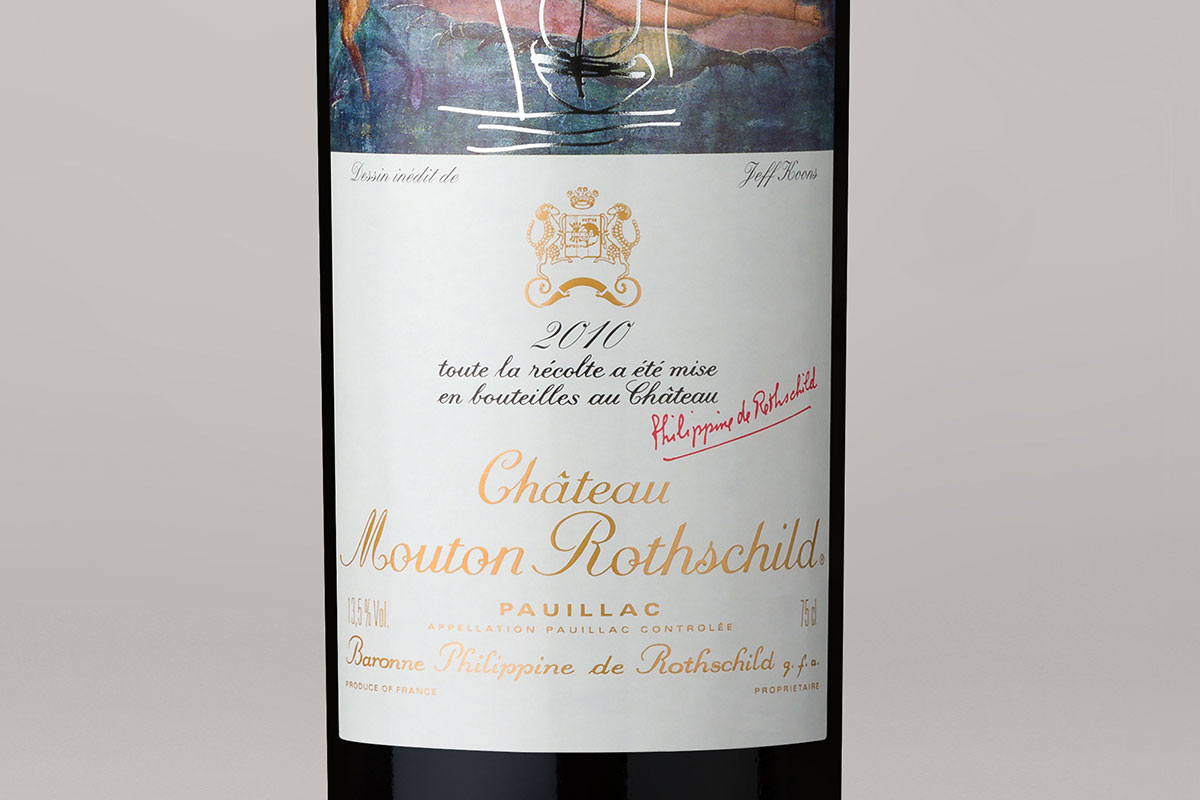 Mouton Rothschild木桐标签