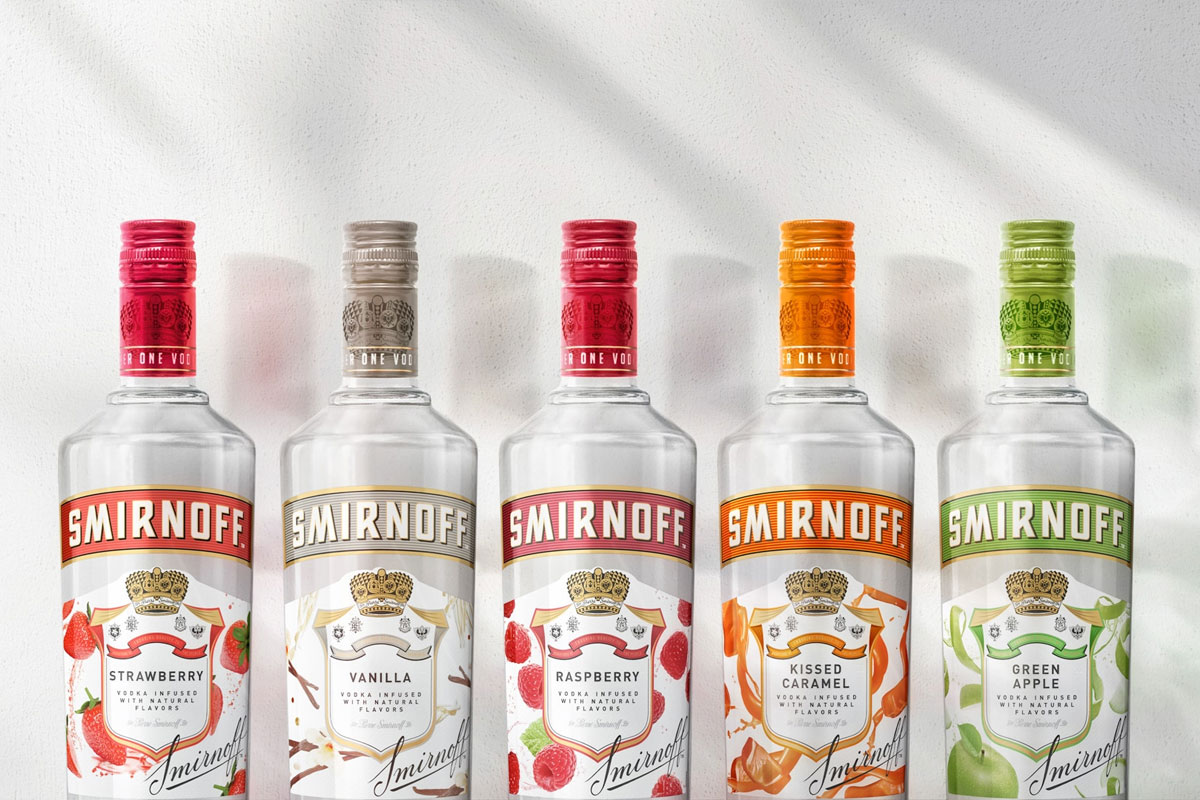 Smirnoff斯米尔诺夫标签