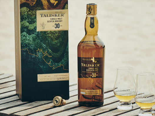 TALISKER泰斯卡logo设计含义及威士忌品牌设计理念