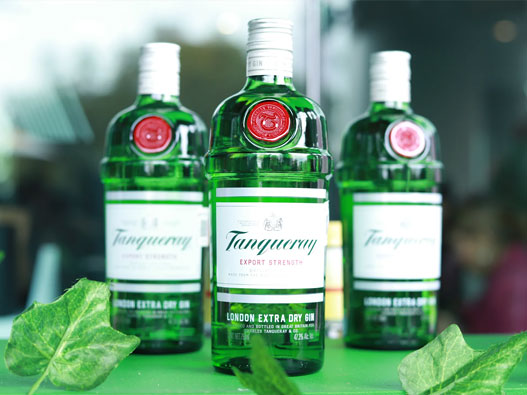 Tanqueray添加利金酒logo设计含义及洋酒品牌设计理念