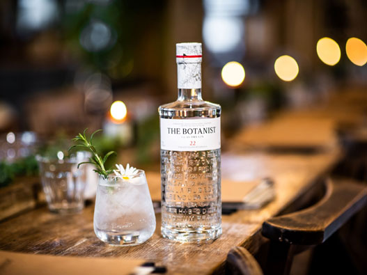 The Botanist植物学家logo设计含义及洋酒品牌设计理念