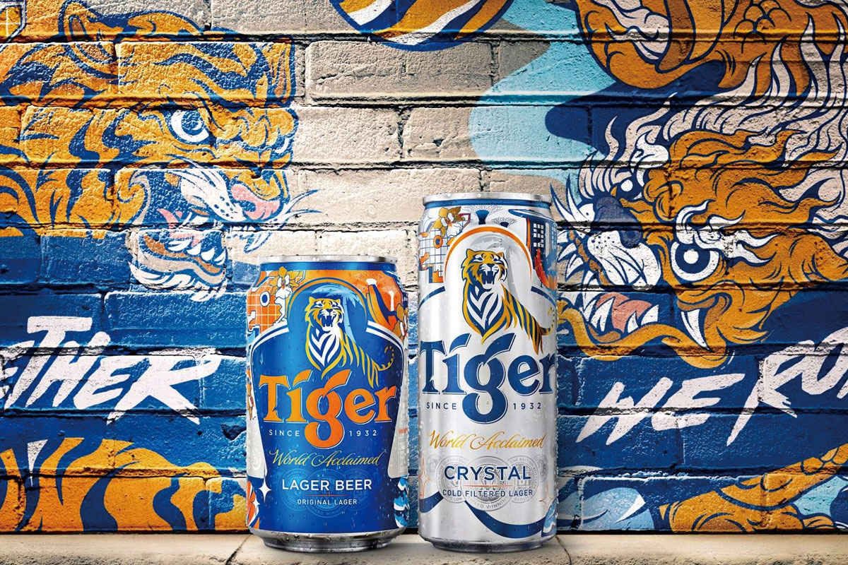Tiger Beer虎牌啤酒包装