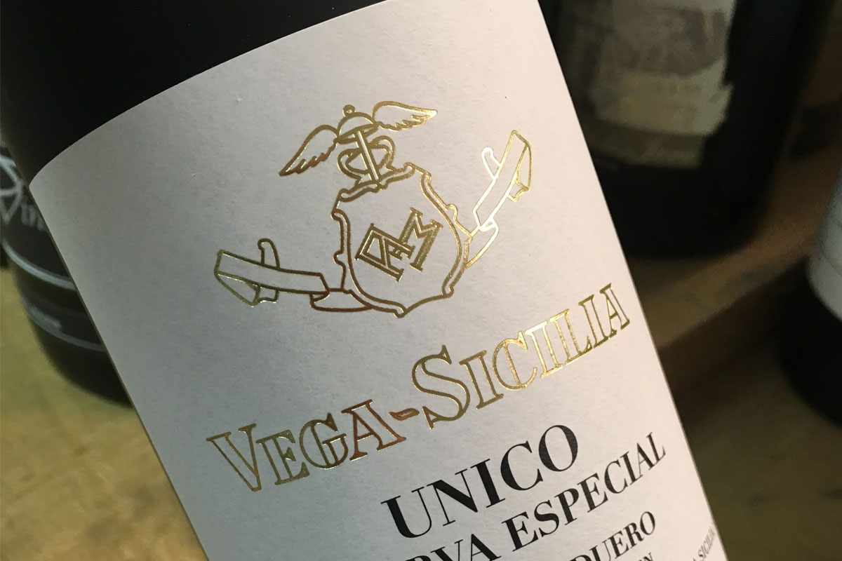 Vega Sicilia维加·西西里亚标签