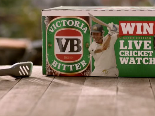 Victoria Bitter维多利亚苦啤logo设计含义及啤酒品牌设计理念