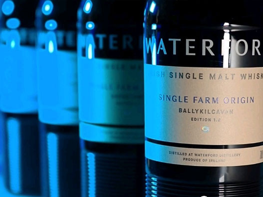 WATERFORD沃特福logo设计含义及威士忌品牌设计理念