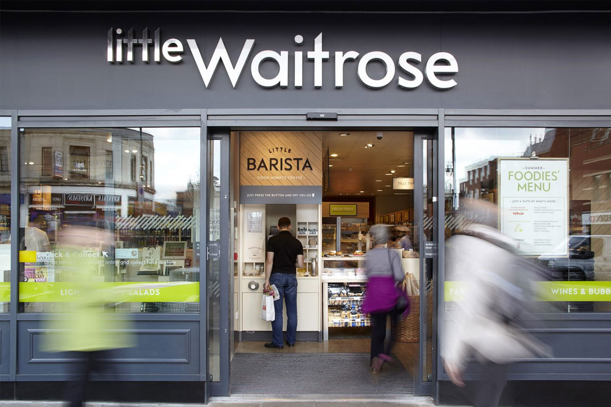 Waitrose大门口
