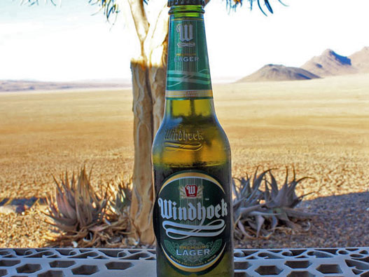 Windhoek Lager温得和克拉格logo设计含义及啤酒品牌设计理念