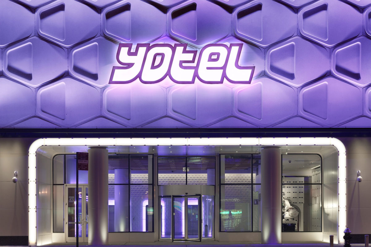 YOTEL标志设计含义及酒店品牌设计理念