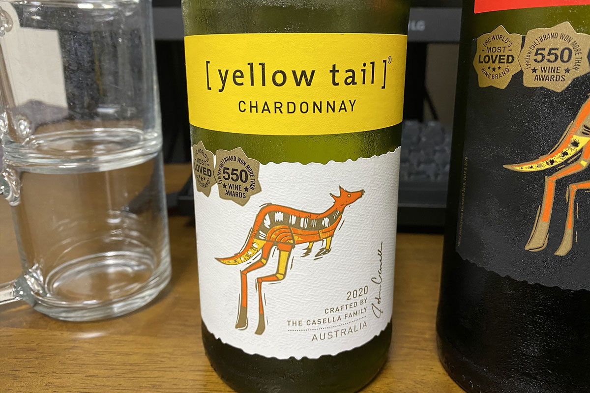 Yellow Tail黄尾袋鼠标签