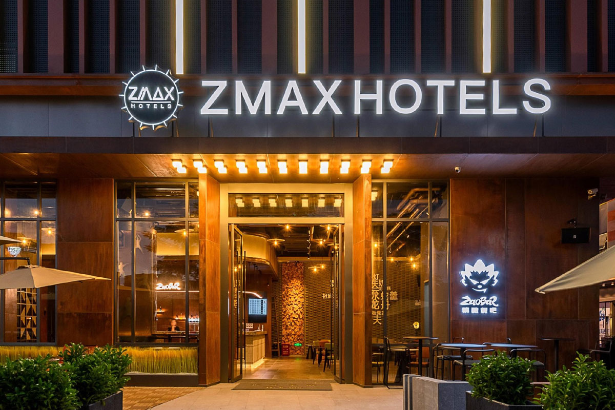 ZMAX HOTELS满兮酒店logo设计含义及酒店品牌设计理念