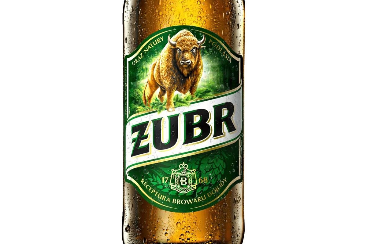 Zubr野牛啤酒包装