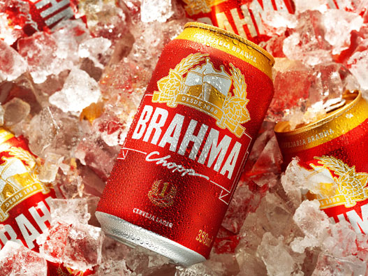 Brahma博浪啤酒logo设计含义及啤酒品牌设计理念