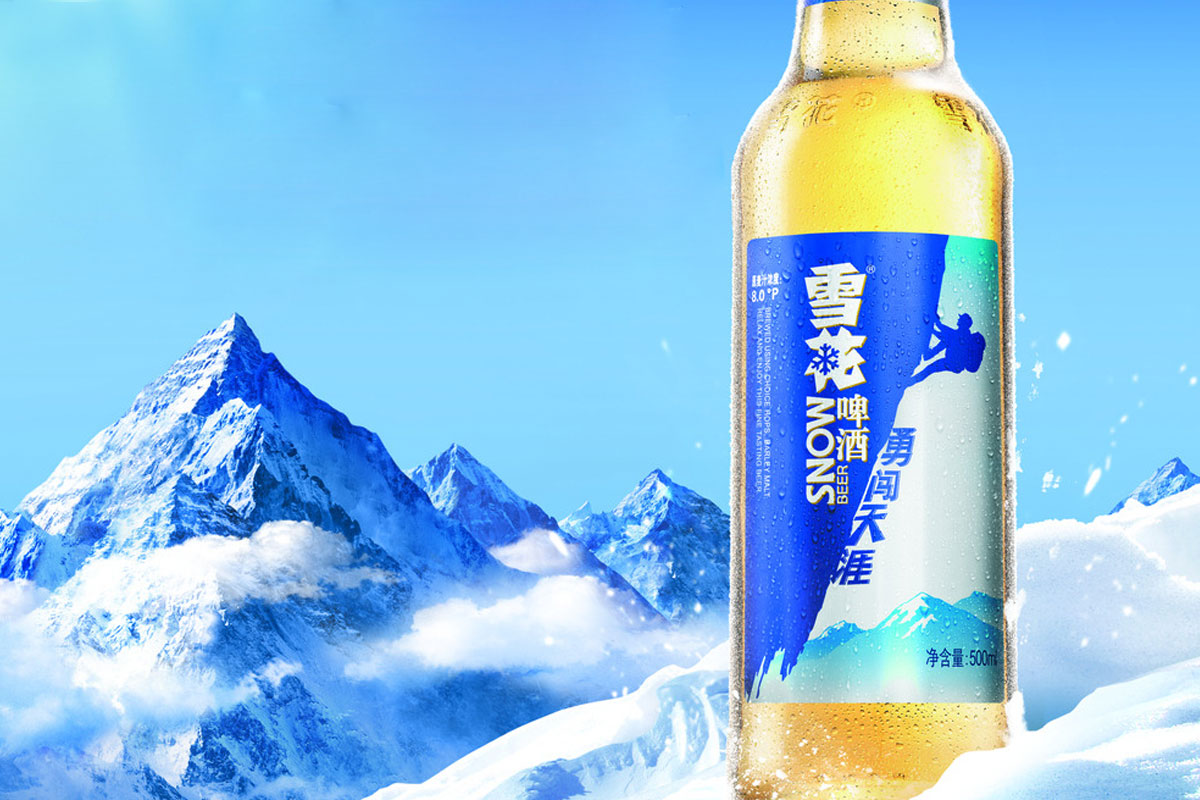 SNOW雪花啤酒包装