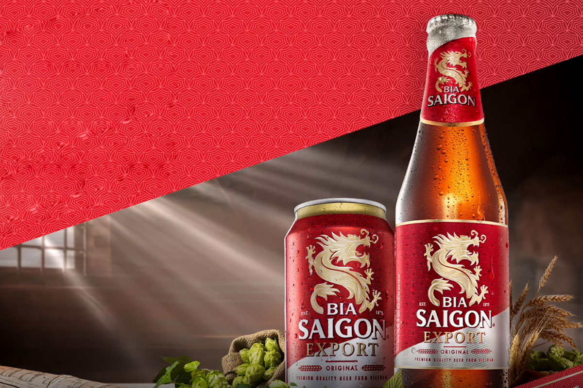 ‌Saigon西贡啤酒包装