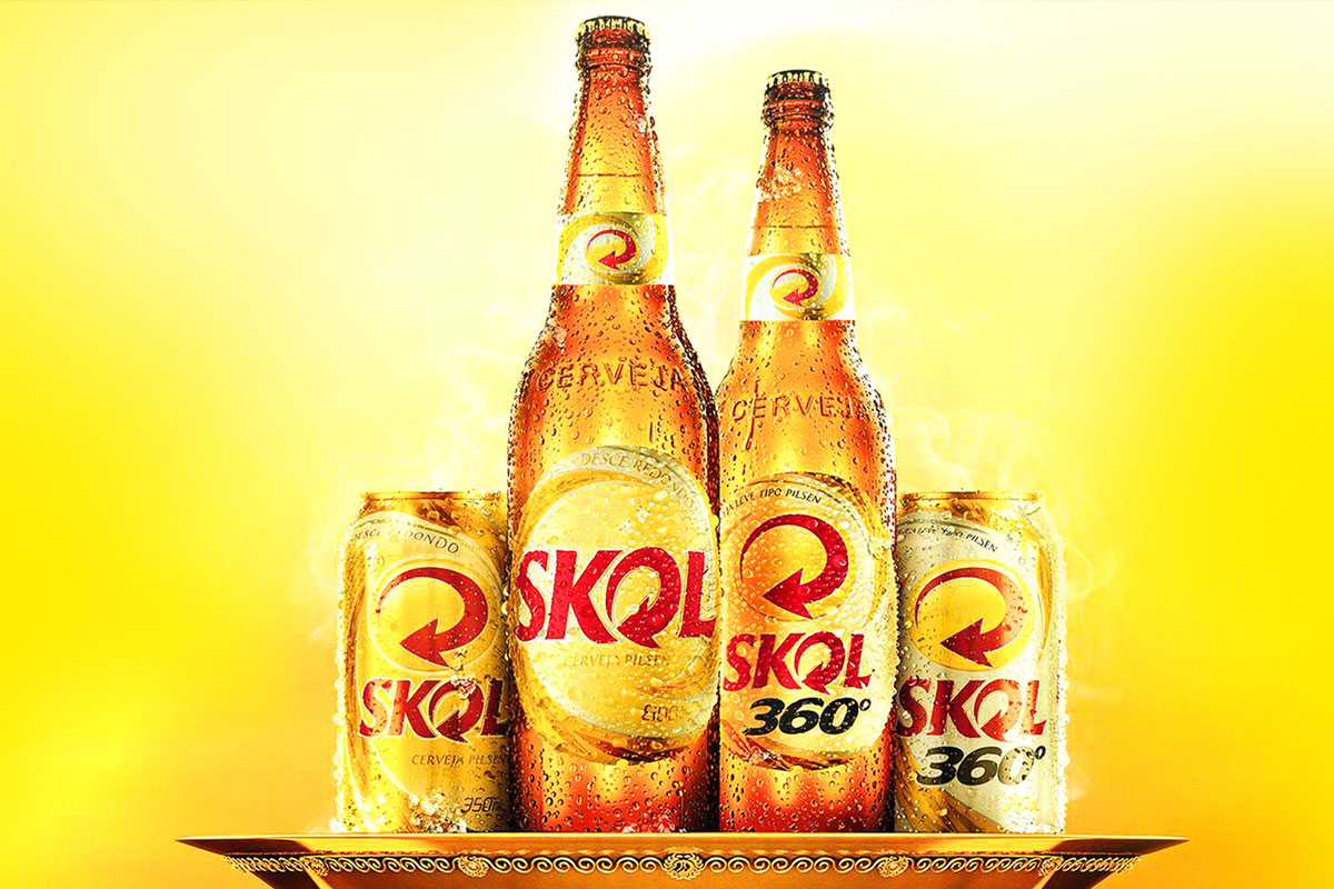 Skol世傲啤酒包装