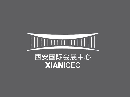 西安国际展览中心logo设计含义及展会展览品牌设计理念