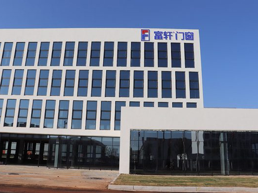 富轩门窗logo设计含义及门窗品牌设计理念