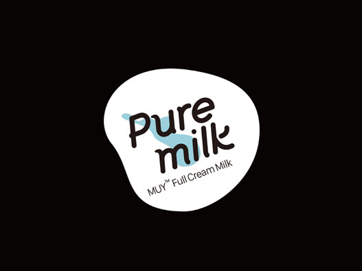 牧延纯牛奶品牌形象设计