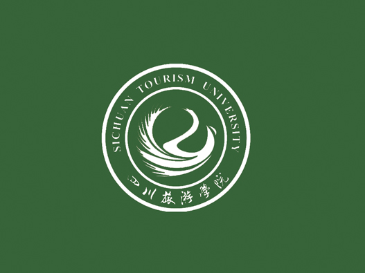 四川旅游学院标志设计含义及设计理念