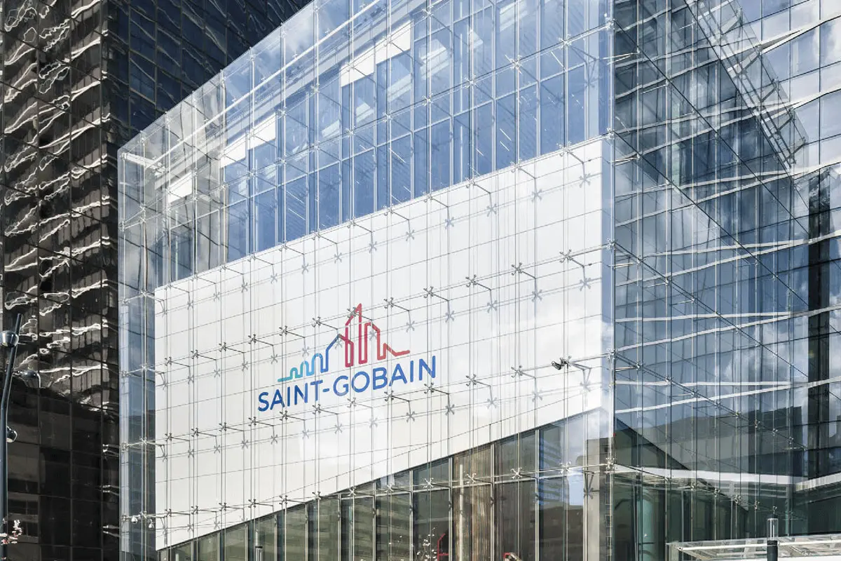 Saint-Gobain圣戈班玻璃招牌