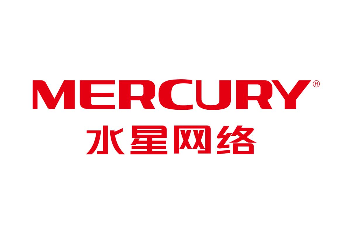 家用路由器logo设计-水星网络MERCURY品牌logo设计
