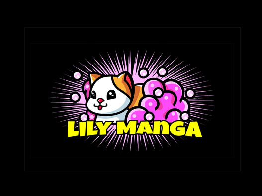 Lilymanga标志设计含义及设计理念