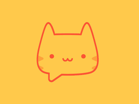 MeowChat标志设计含义及设计理念