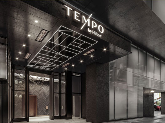 希尔顿Tempo酒店品牌VI设计
