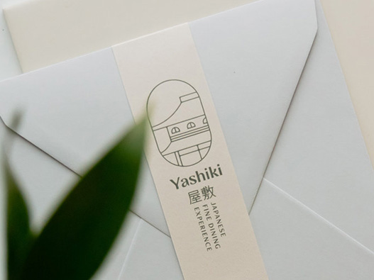 Yashiki Restaurant餐厅字体品牌VI设计