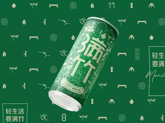 满竹饮料包装设计案例赏析