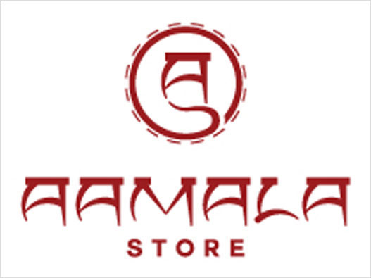 藏文LOGO设计-AAMALA商店​​​​​​​品牌logo设计