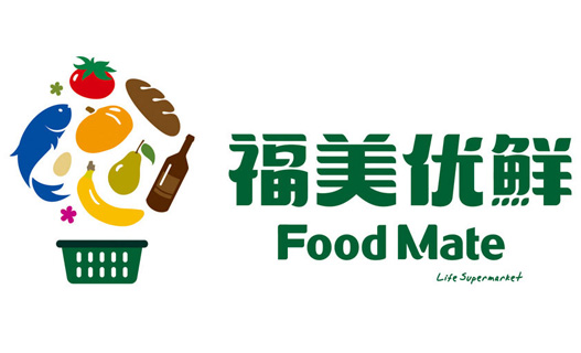 福美优鲜菜市标志设计含义及logo设计理念
