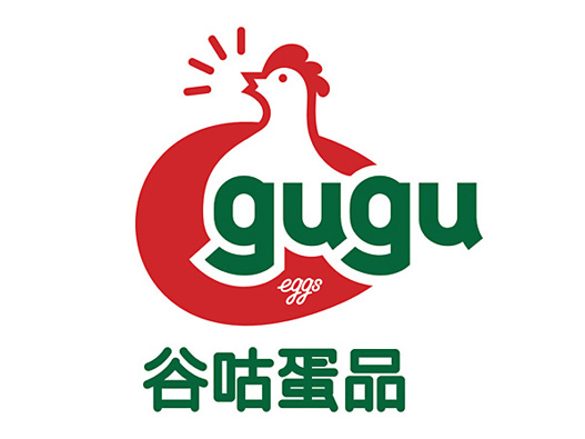 谷咕蛋品logo设计图片