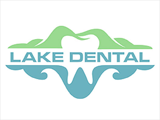 Lake Dental牙科logo