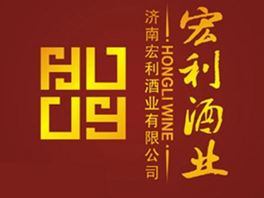 LJ字母LOGO设计-宏利酒业品牌logo设计