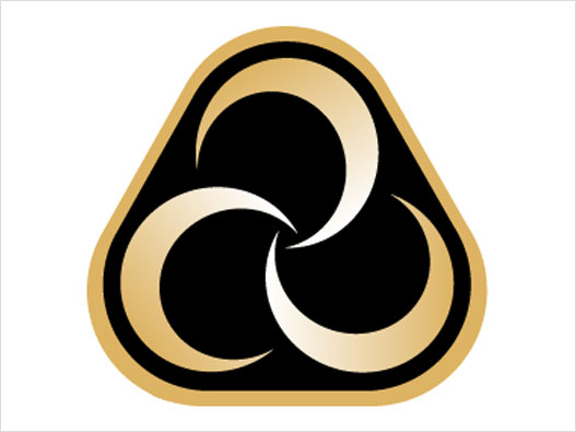 三角形螺旋桨logo