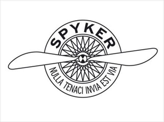螺旋桨LOGO设计-SPYKER世爵汽车品牌logo设计