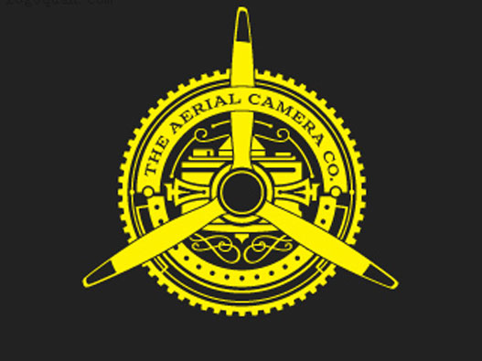 航拍logo
