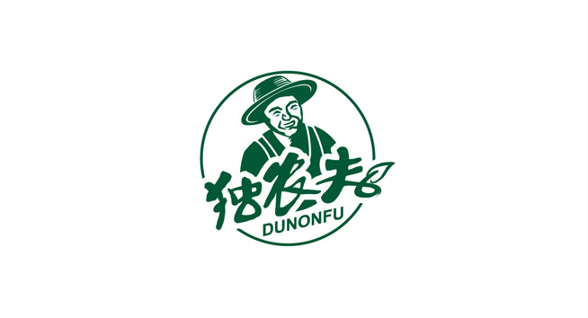 独农夫logo设计含义及食品品牌标志设计理念