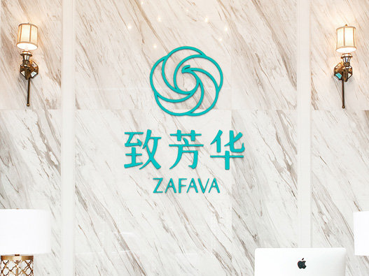 致芳华logo设计图片