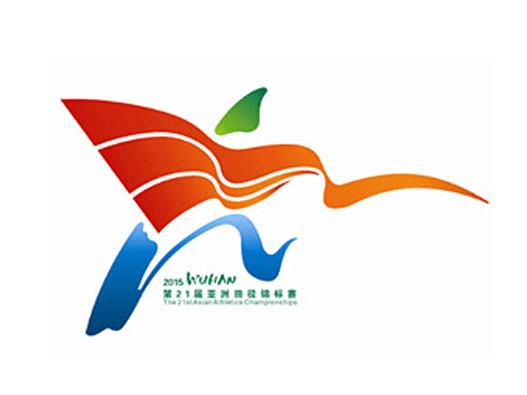 田径LOGO设计-2014年欧洲田径锦标赛品牌logo设计