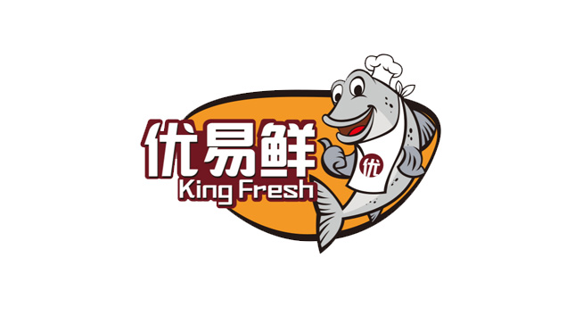 优易鲜logo设计含义及食品品牌标志设计理念