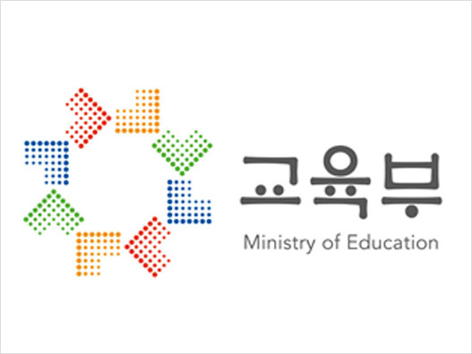 点阵图LOGO设计-韩国教育部品牌logo设计