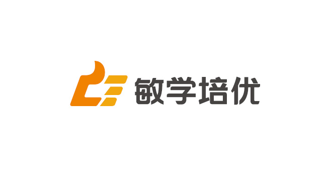 敏学教育logo设计含义及教育品牌标志设计理念