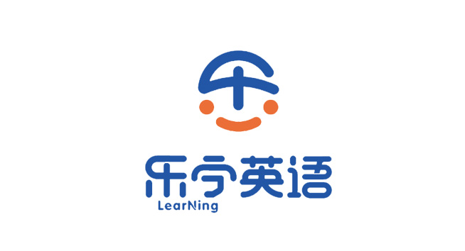 乐宁英语logo设计含义及教育品牌标志设计理念