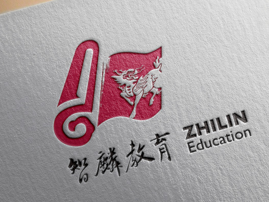 智麟教育logo设计含义及教育品牌标志设计理念