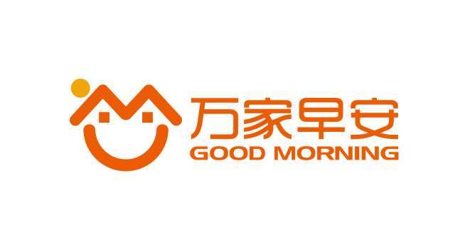 万家早安logo设计含义及餐饮品牌标志设计理念